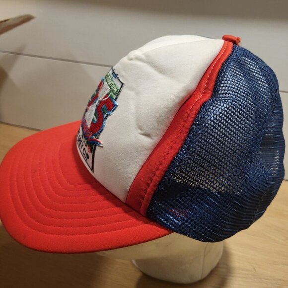 Vancouver Grey Cup 1987 Hat Snapback Vintage 80s Cap Trucker Football CFL - Picture 4 of 12